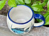 Handmade Guatemalan Fish coffee Mug