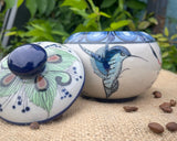 Handmade ceramic coffee mug, hand painted mug made by local artists in Atitlan, Guatemala. Free shipping!