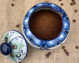 Handmade ceramic coffee mug, hand painted mug made by local artists in Atitlan, Guatemala. Free shipping!