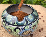 Handmade ceramic coffee mug, hand painted mug made by local artists in Atitlan, Guatemala. Free shipping!