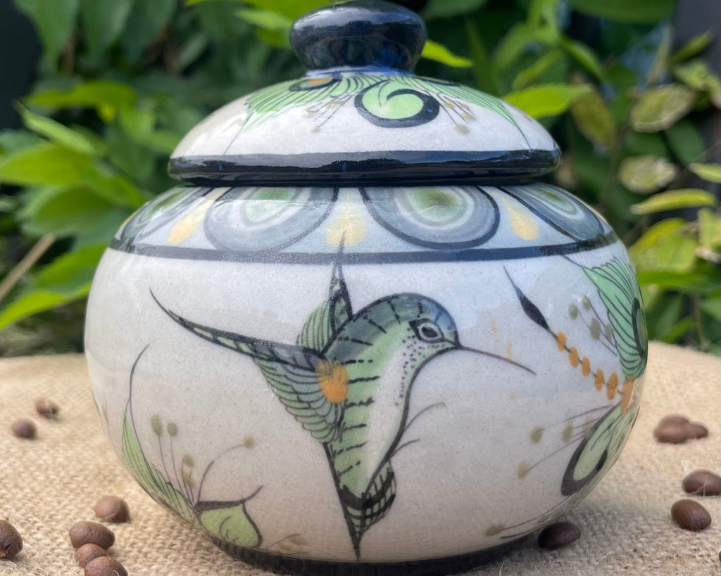 Handmade ceramic coffee mug, hand painted mug made by local artists in Atitlan, Guatemala. Free shipping!