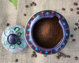 Handmade ceramic coffee mug, hand painted mug made by local artists in Atitlan, Guatemala. Free shipping!