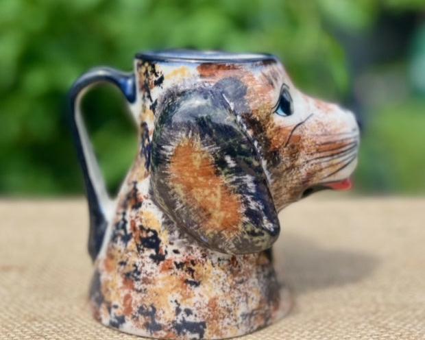 Handmade Guatemalan coffee mug